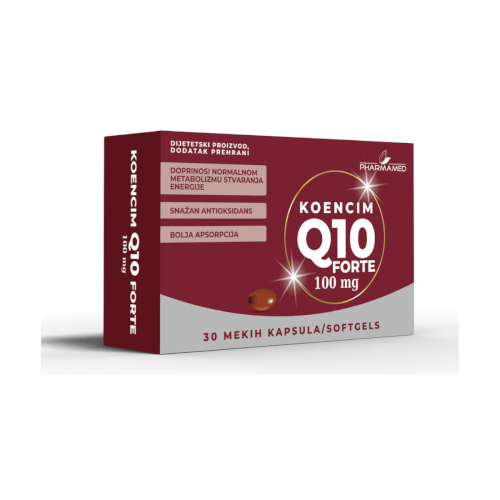 Pharmamed Koencim Q10 Forte 100mg 30 kapsula