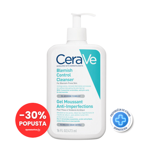CeraVe Gel za čišćenje za kožu sklonu nepravilnostima 473ml