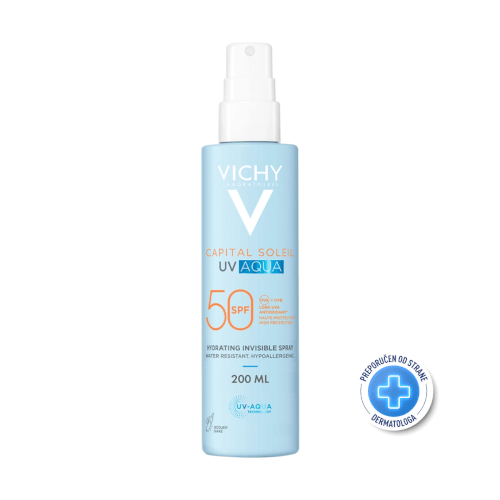 Vichy Capital Soleil UV Aqua Hidracijski sprej SPF50+ 200ml