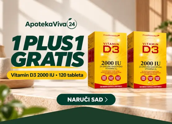 Pharmamed Vitamin D 2000IU 1+1