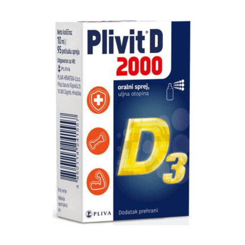 Pliva Plivit Vitamin D 2000 sprej 10ml