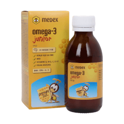 Medex Omega - 3 junior sirup 140 ml