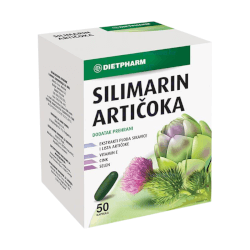 Dietpharm Silimarin Artičoka kapsule 50 kapsula