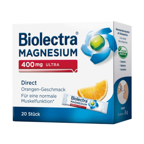 Hermes Biolectra Magnezij 400 mg Ultra Direkt 20 vrećica