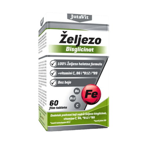 JutaVit Željezo Bisglicinat 60 tableta