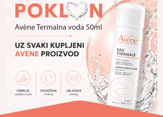 Poklon Avene termalna voda 50ml