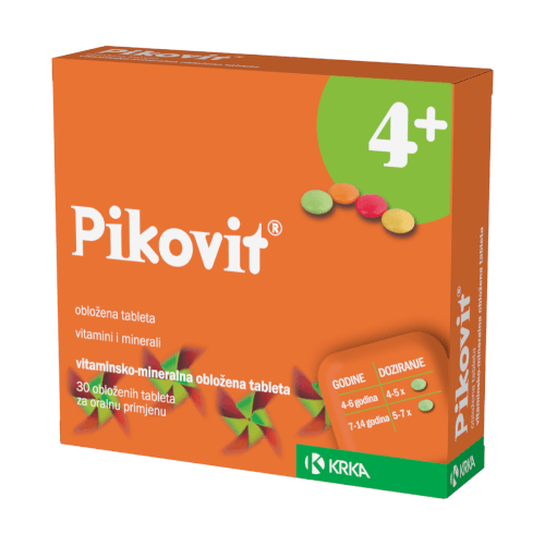 Krka Pikovit 4+ tablete 30 tableta