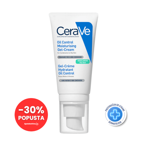 CeraVe Hidratantna gel-krema za masnu kožu 52ml