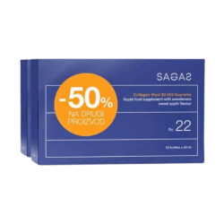 Sagas PROMO Collagen Rc 22 Maxi 20 000 Supreme 10 bočica x 50ml + 10 bočica x 50ml