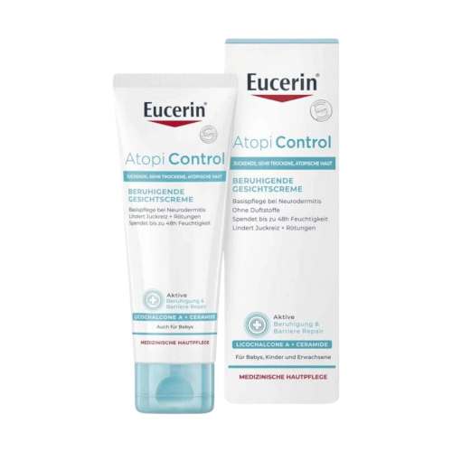 Eucerin AtopiControl krema za njegu suhe kože lica sklone crvenilu 50ml