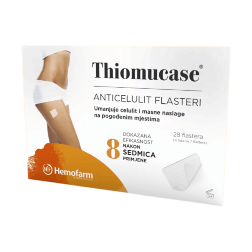 Hemofarm Thiomucase Anticelulit Flasteri 28 flastera
