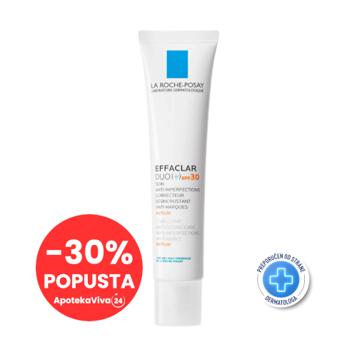 La Roche-Posay Effaclar Duo [+]  krema SPF30 (-30%) 40ml