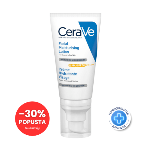 CeraVe Hidratantna njega za lice SPF50+ 52ml