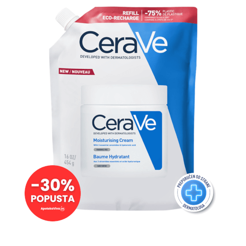 CeraVe Hidratantna krema REFILL 454g