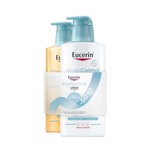 Eucerin PROMO AtopiControl Ulje za tuširanje i losion za tijelo 400ml + 400ml