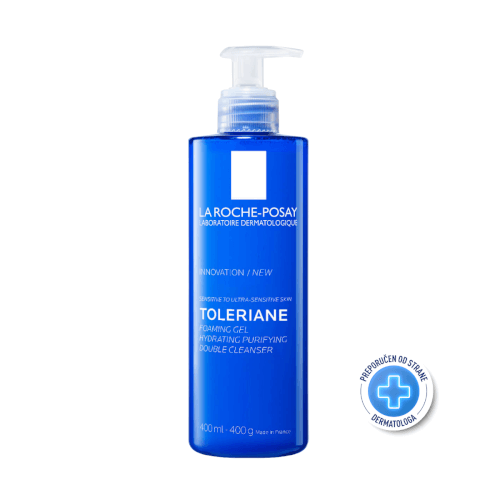 La Roche-Posay Toleriane pjenušavi gel za pranje lica 400 ml