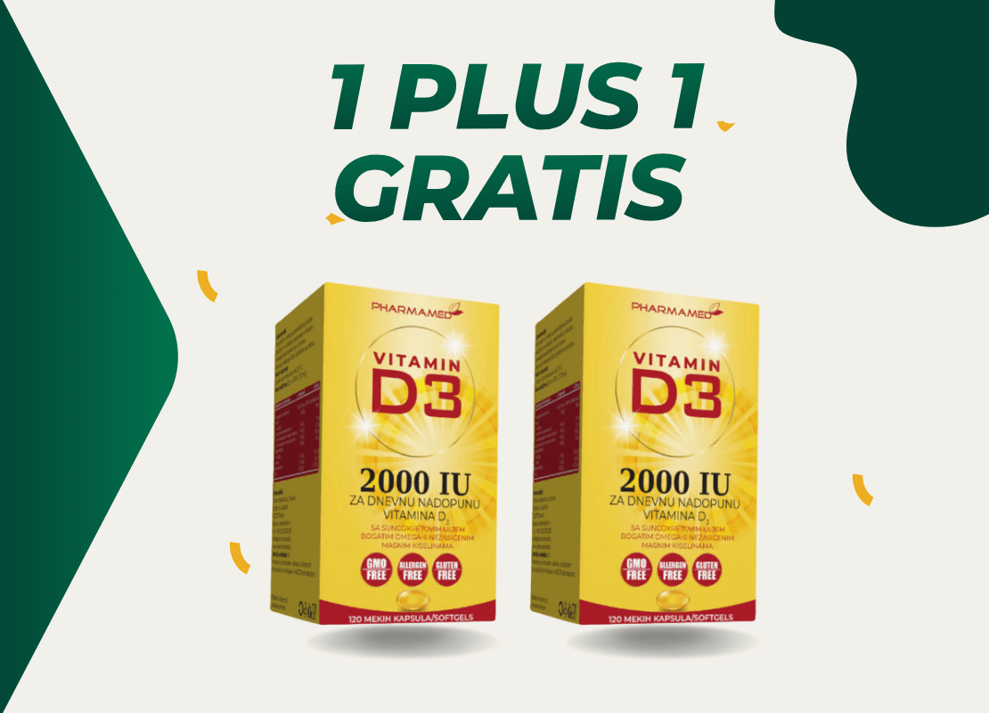 Vitamin D 1+1 Gratis