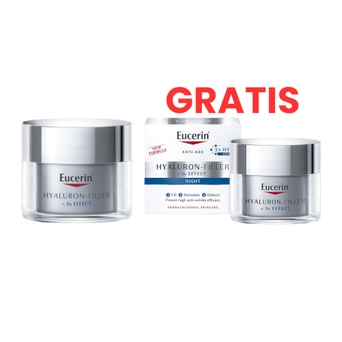 Eucerin PROMO Hyaluron Filler dnevna krema SPF15 + noćna krema 50ml + 50ml