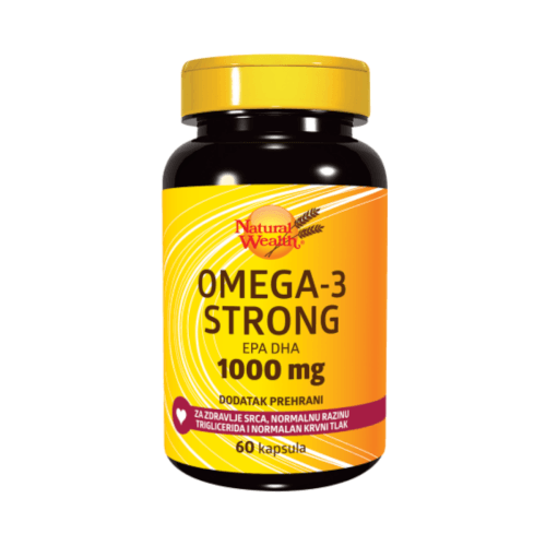 Natural Wealth Omega - 3 Strong 1000mg 60 kapsula