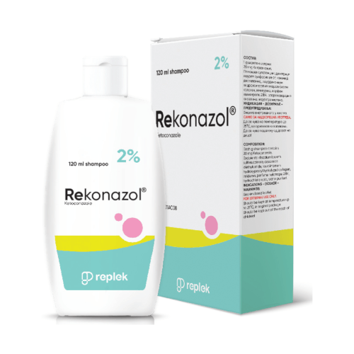 Replek Farm Rekonazol šampon 2% 120ml