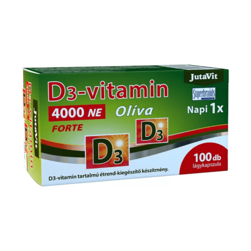 JutaVit Vitamin D3 4000IU Forte Olive 100 kapsula