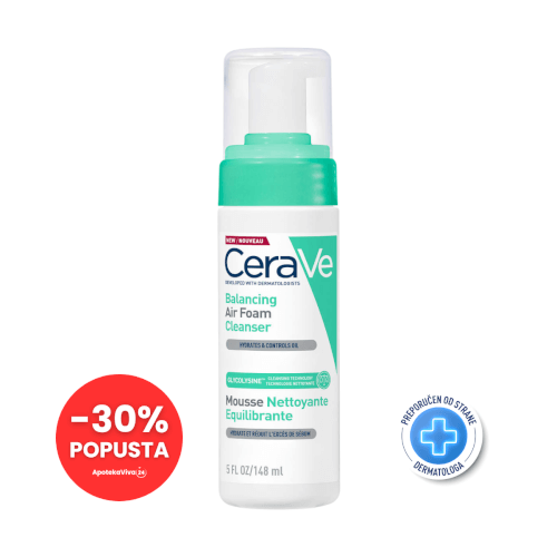 CeraVe Pjenušavi čistač koji vraća ravnotežu koži 148ml