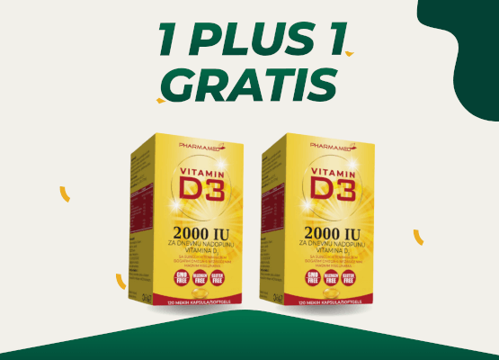 Vitamin D 1+1 Gratis